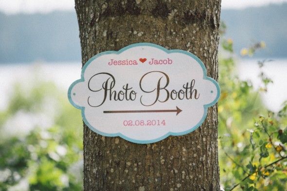 Swedish Countryside Wedding Photo Booth Sign