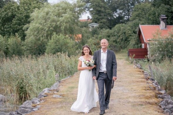 Swedish Countryside Wedding Bride