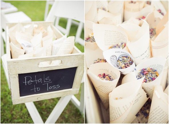 Country Wedding Petals to Toss