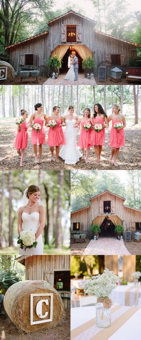 Southern Elegant Barn Wedding - Rustic Wedding Chic