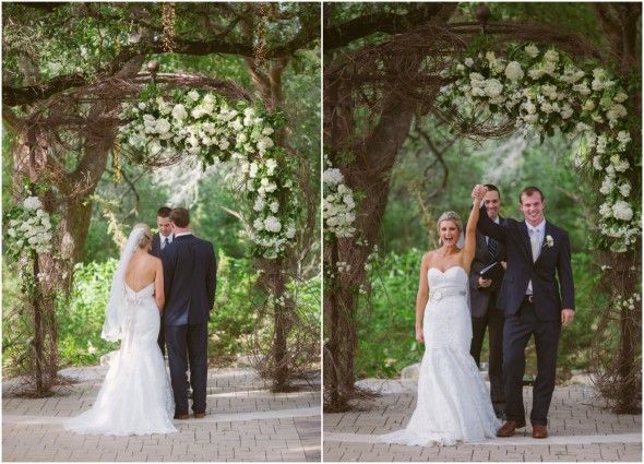 Texas Outdoor Wedding Bride + Groom