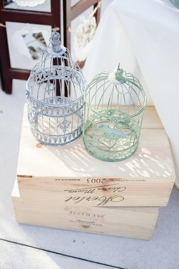 Birdcages As Wedding Decorations