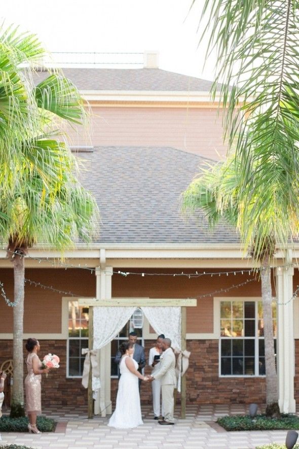 Outdoor Southern Wedding Ceremony