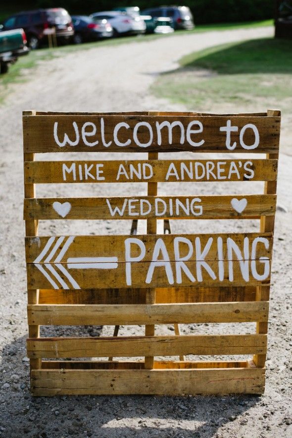Unique Wedding Sign