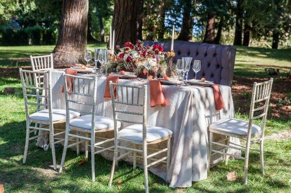Woodland Rustic Wedding Table