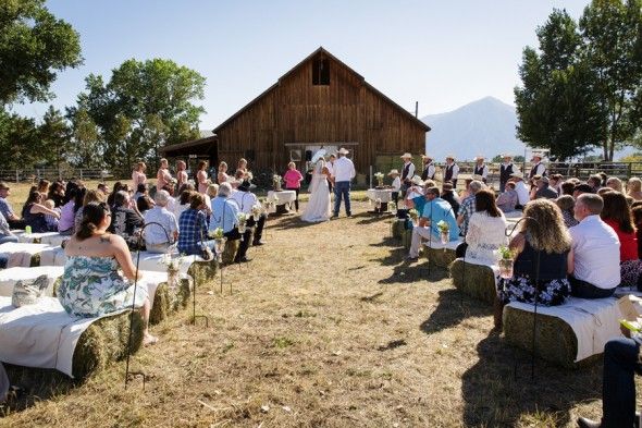 Country Barn Wedding Ceremony