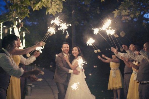 Wedding Sparklers for Send-Off