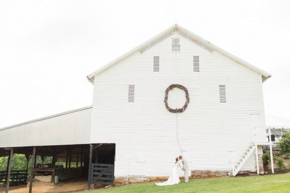 Country Wedding Barn Reception