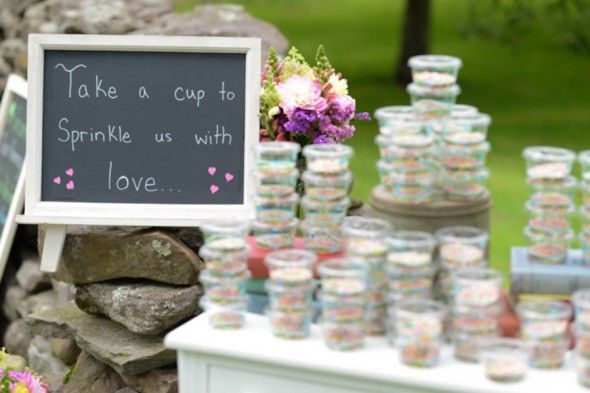 Candy Sprinklers to Toss on the Wedding Couple