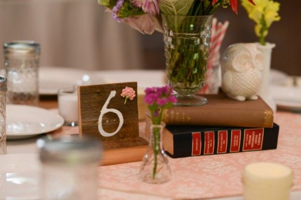 Rustic Country Wedding Table Numbers