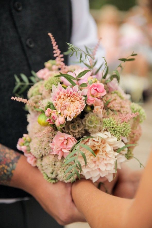 Moutain Flower Wedding Bouquet