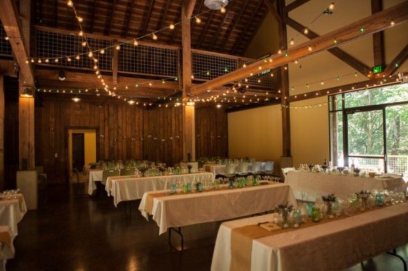 Rustic Barn Wedding Reception