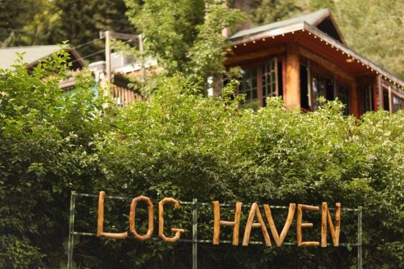 Log Haven Wedding Venue in Utah