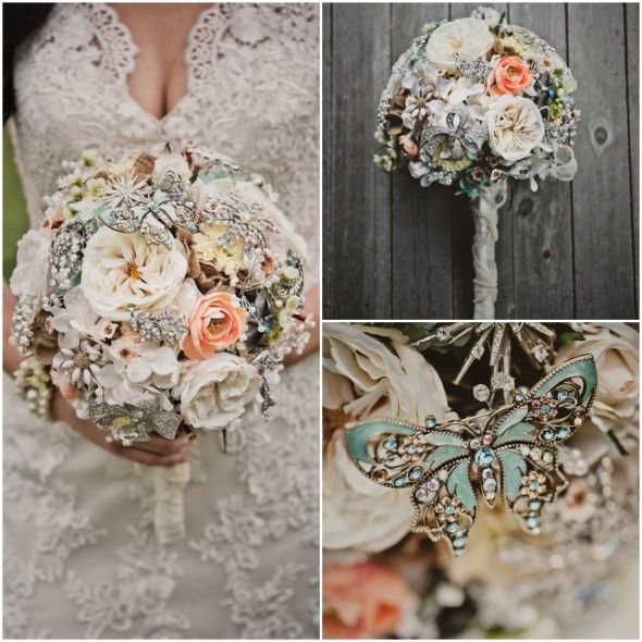 Bridal Brooch Bouquet