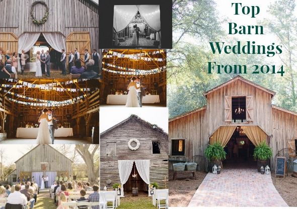 The most inspiring and beautiful barn weddings from 2014