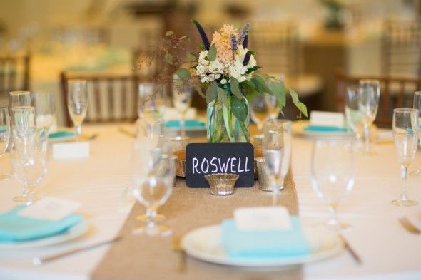 Rustic Elegant Wedding Table