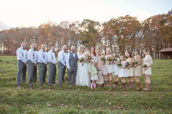 Fall Rustic Farm Wedding