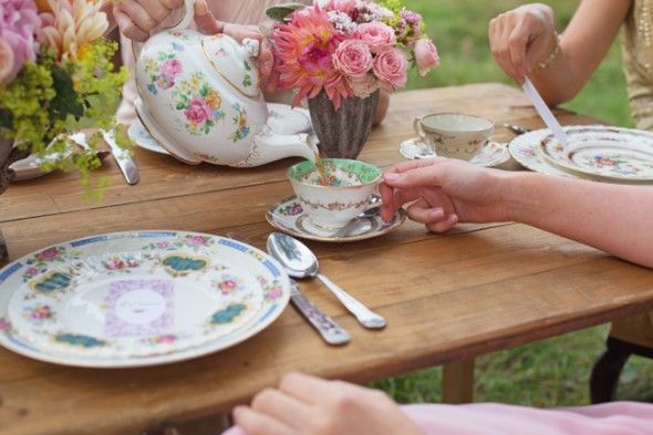 Tea Party Wedding Inspiration