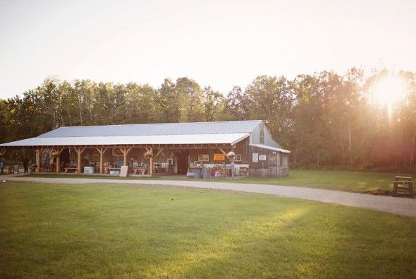 Country Wedding Reception Barn