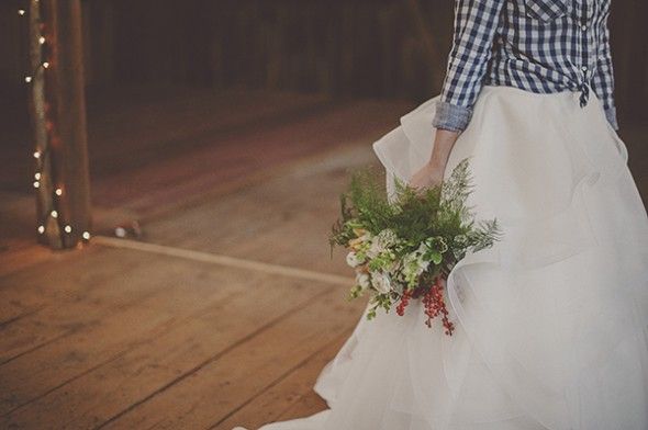 Country rustic wedding flowers