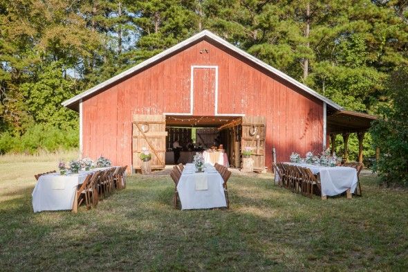 Outdoor Barn Wedding
