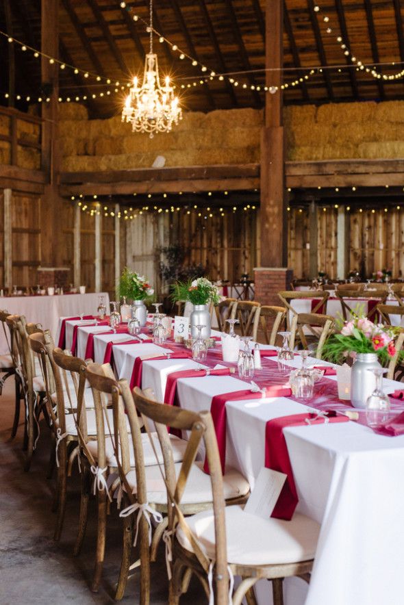 Rustic Elegant Barn Wedding