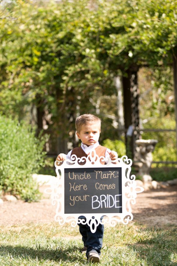 Here Comes The Bride Sign