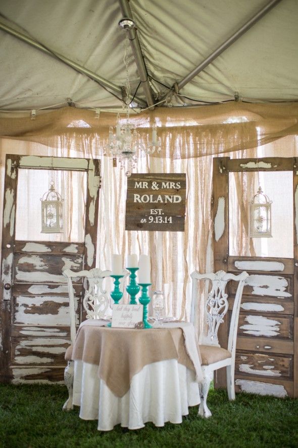 OUtdoor Country Wedding
