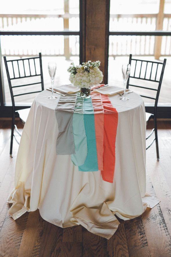 Colorful Wedding Table Decorations