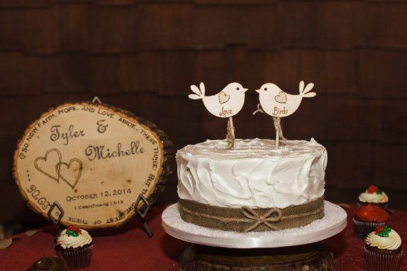 Rustic Country Wedding Cake