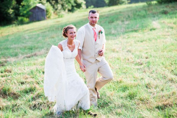 Light Pink Country Wedding