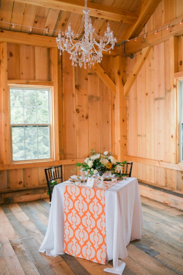 Orange Wedding Inspiration