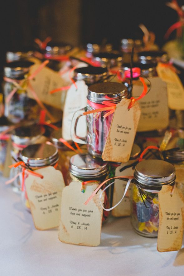 Rustic Style Wedding Favors