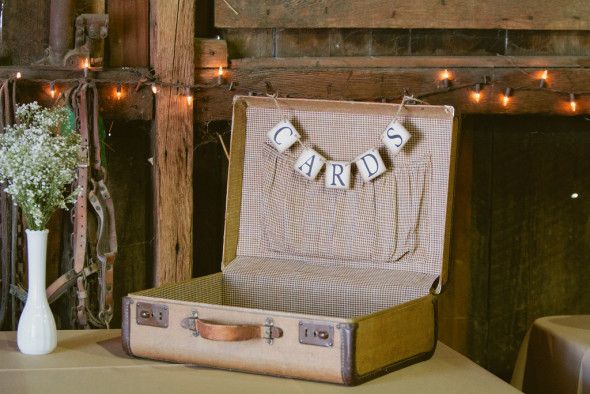 Suitcases For Wedding Cards