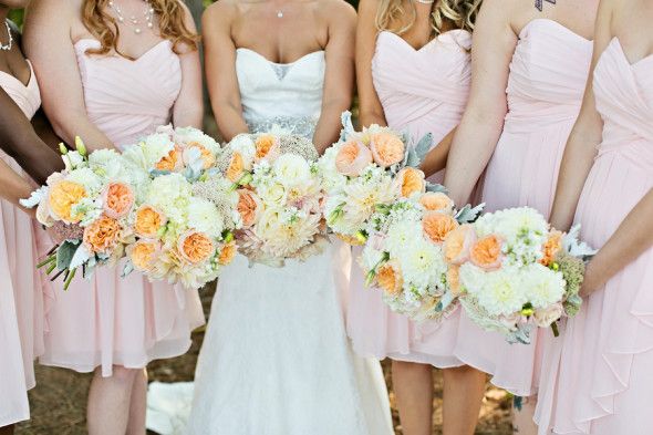Rustic Wedding Bridesmaids Bouquet