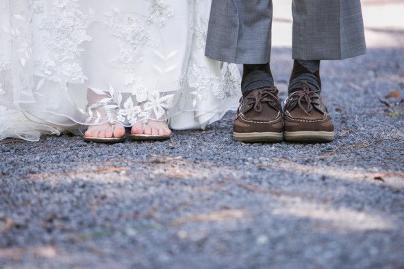 bride & groom shoes