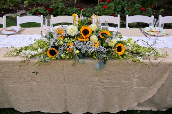 Country Wedding Tables
