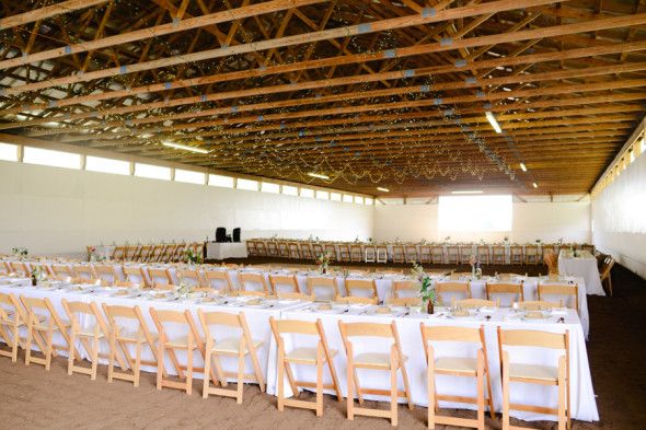 Barn Wedding Reception 