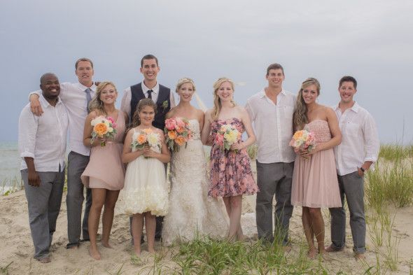 Rustic Beach Wedding