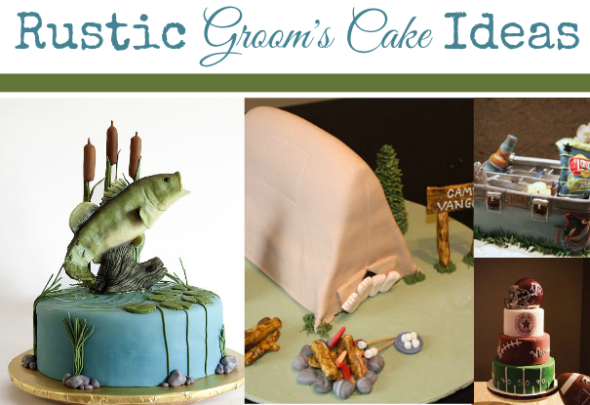 Rustic Groom's Cake Ideas