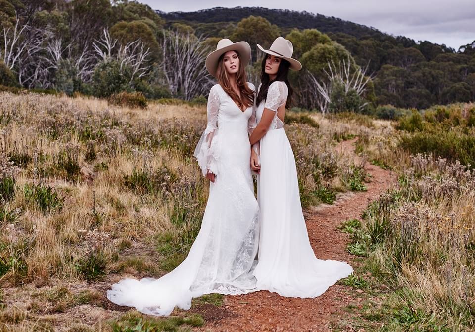 vintage country style wedding dresses
