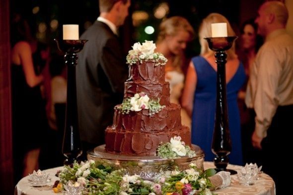 Crafty Cakes | Exeter | UK - Chocolate Ganache Wedding Cake