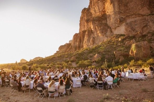 Mountain Desert Wedding