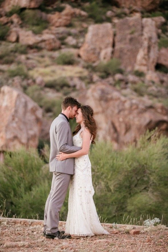 Mountain Desert Wedding