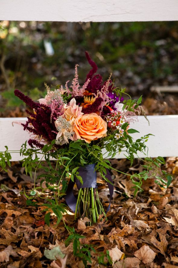 Rustic Fall Wedding Bouquet