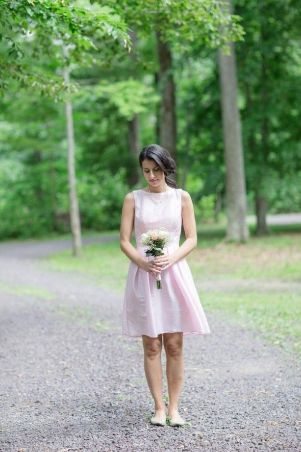 Light Pink Bridesmaid Dress