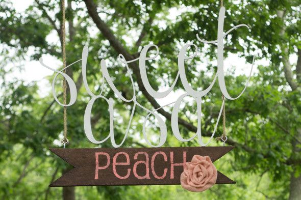 Peach Inspired Wedding 
