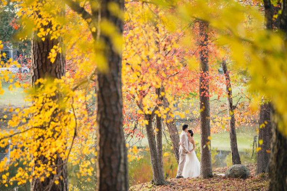 Colorful Fall Wedding