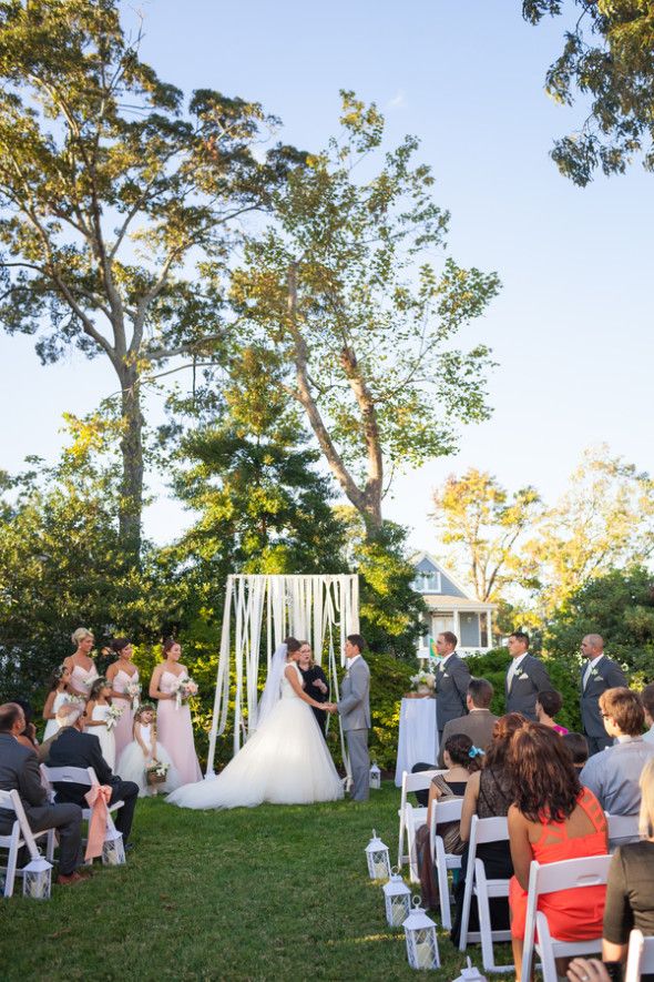 Outdoor Backyard Wedding