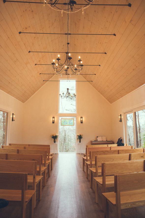 Intimate Church Wedding